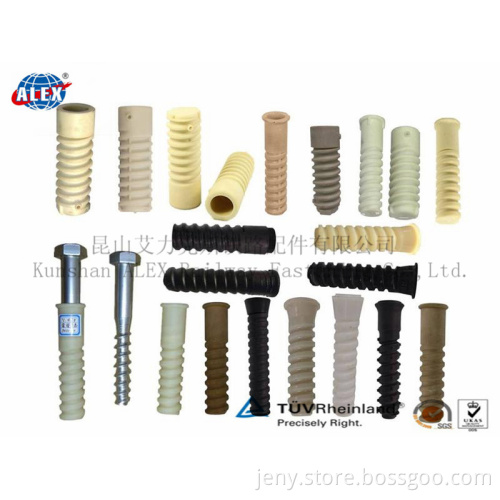 screw dowels for railway screw spike